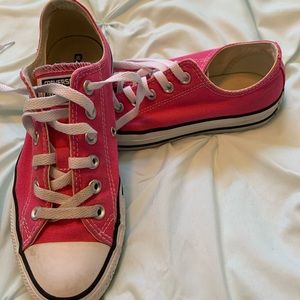 Pink converse